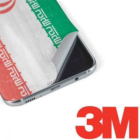 Iran Flag Distressed Galaxy S8 Skin